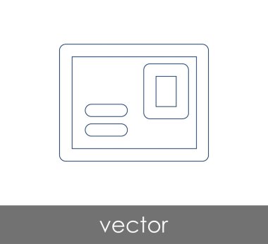 Vektör çizim, zarf simgesi, işareti  