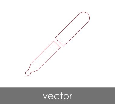 Damlalık tıbbi simge, vektör çizim