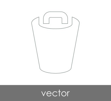 çöp kutusu simgesini