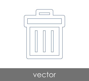 çöp kutusu simgesini