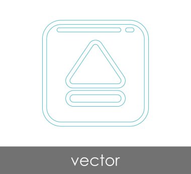 Vektör çıkarma simgesini