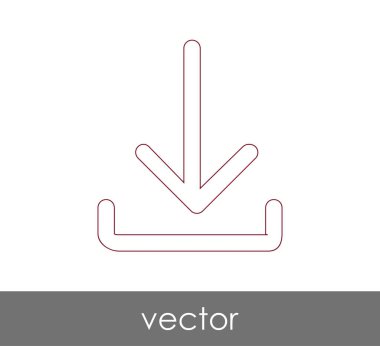 Ok simgesi, vektör çizim indir 