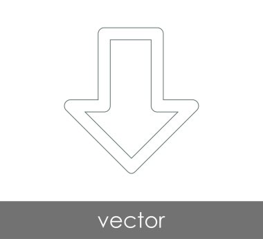 Ok simgesi, vektör çizim indir 