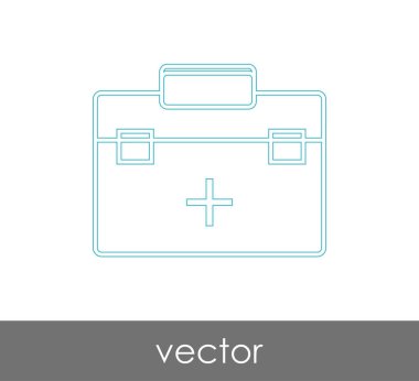 İlk yardım çantası simgesi