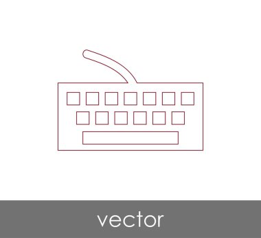 klavye simgesini tasarımını