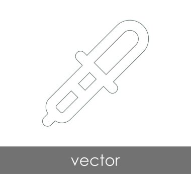 Damlalık tıbbi simge, vektör çizim