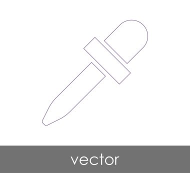 Damlalık tıbbi simge, vektör çizim