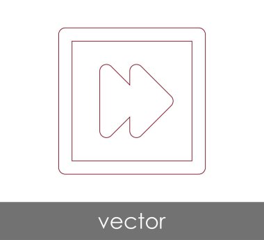 Hızlı ileri simgesi