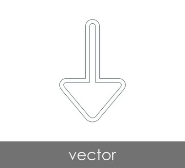 Ok simgesi, vektör çizim indir 