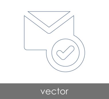 Okuma e-posta simgesi