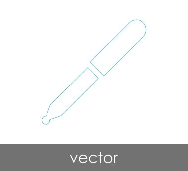 Damlalık tıbbi simge, vektör çizim