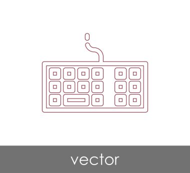 klavye simgesini tasarımını