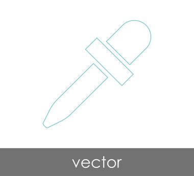 Damlalık tıbbi simge, vektör çizim