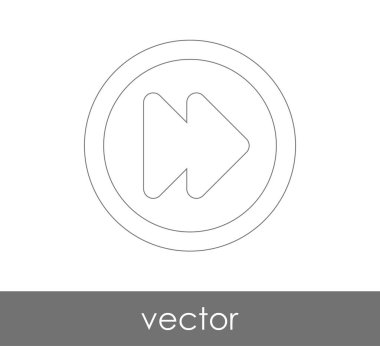 Hızlı ileri simgesi