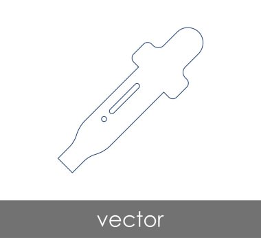 Damlalık tıbbi simge, vektör çizim