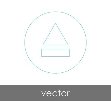 Vektör çıkarma simgesini