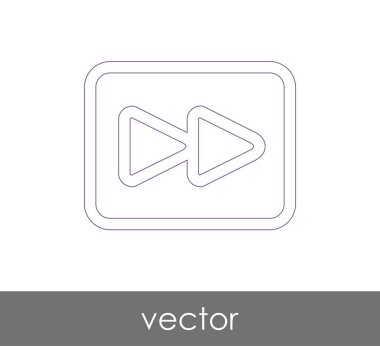 Hızlı ileri simgesi