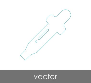 Damlalık tıbbi simge, vektör çizim