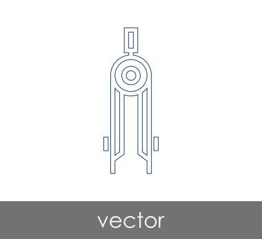 드로잉 나침반 아이콘