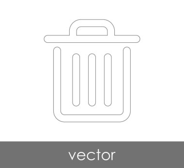 çöp kutusu simgesini