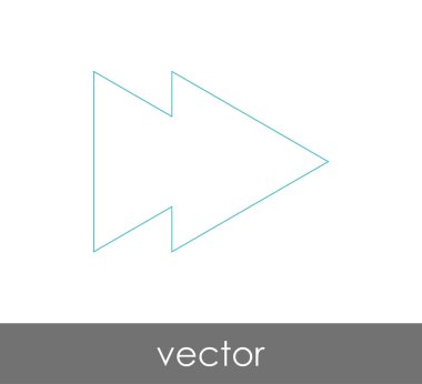 Hızlı ileri simgesi