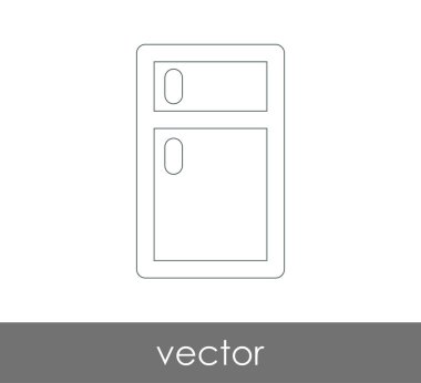 web tasarım ve uygulamalar için buzdolabı simge