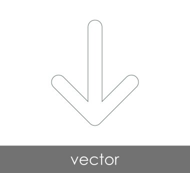 Ok simgesi, vektör çizim indir 