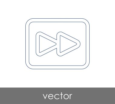 Hızlı ileri simgesi