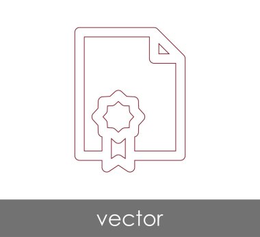 web tasarım ve uygulamalar için belge simgesi