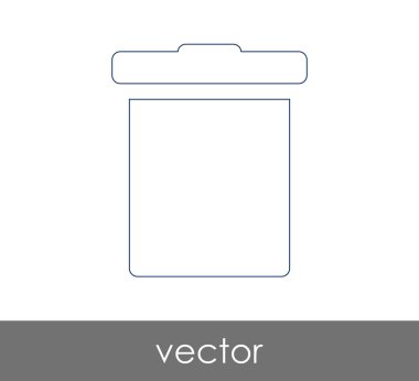 çöp kutusu simgesini