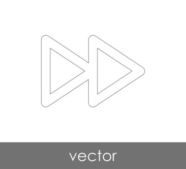 Hızlı ileri simgesi