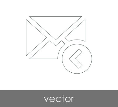 E-posta yanıt simgesi