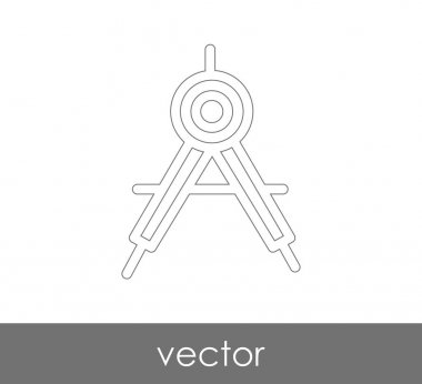 드로잉 나침반 아이콘