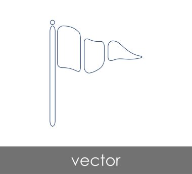 web tasarım ve uygulamalar için bayrak simgesi