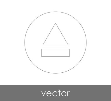 Vektör çıkarma simgesini