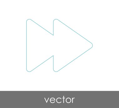 Hızlı ileri simgesi