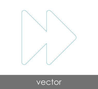 Hızlı ileri simgesi