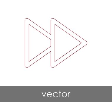 Hızlı ileri simgesi