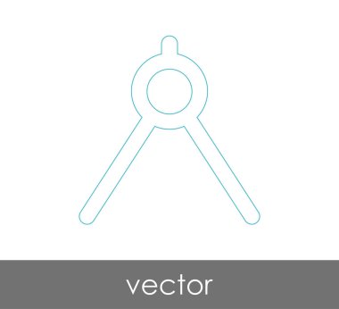 드로잉 나침반 아이콘