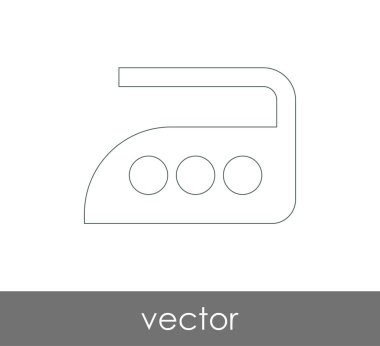 vektör çizim tasarım demir simgesinin