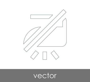 vektör çizim tasarım demir simgesinin