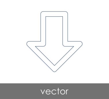 Ok simgesi, vektör çizim indir 