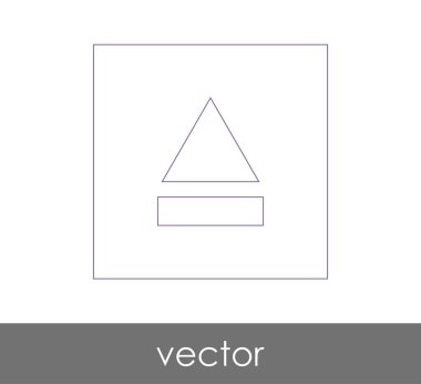 Vektör çıkarma simgesini