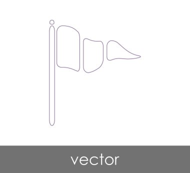 web tasarım ve uygulamalar için bayrak simgesi