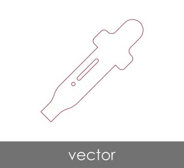 Damlalık tıbbi simge, vektör çizim