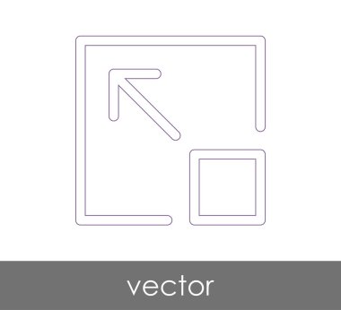 simgesi tasarım, vektör çizim genişletin