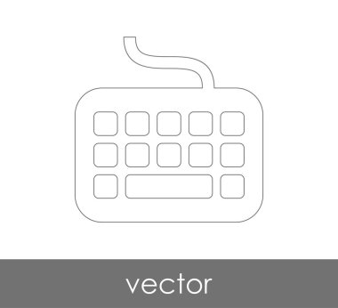 klavye simgesini tasarımını