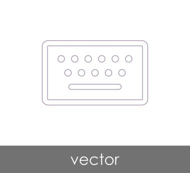 klavye simgesini tasarımını