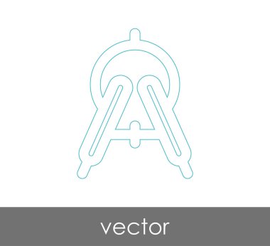 드로잉 나침반 아이콘