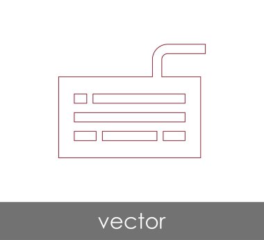 klavye simgesini tasarımını